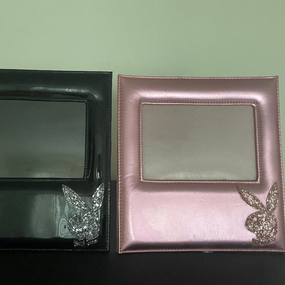 PLAYBOY Accents Vtg Playboy Bunny Photo Picture Frames Glitter Poshmark